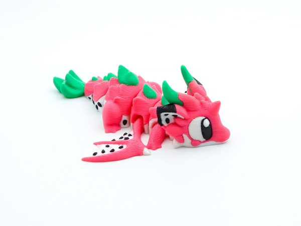 Mini Dragon Fructul Dragonului, Figurina Articulata, 3D
