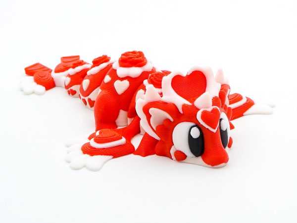 Mini Dragon Romantic, Figurina Articulata, 3D
